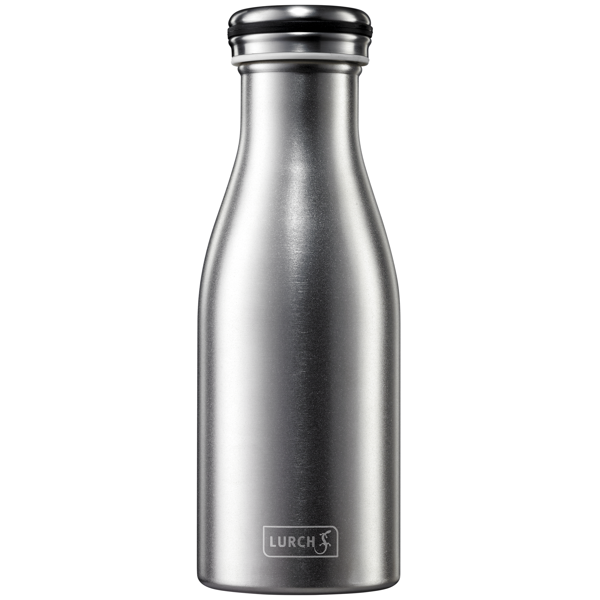 LURCH Isolier-Flasche gesandstrahlter Edelstahl 0,35l 